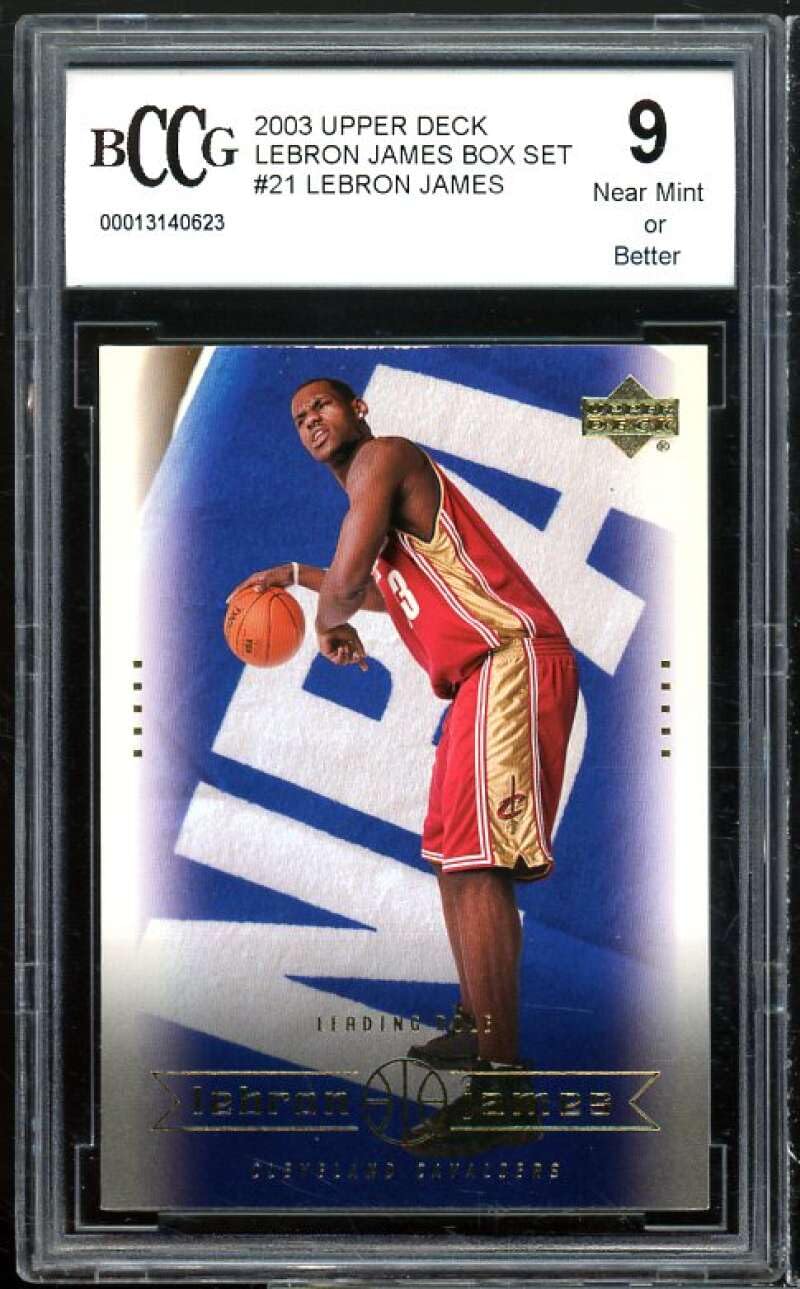 Amazon.com: 2003 Upper Deck Box Set #21 Lebron James Rookie Card